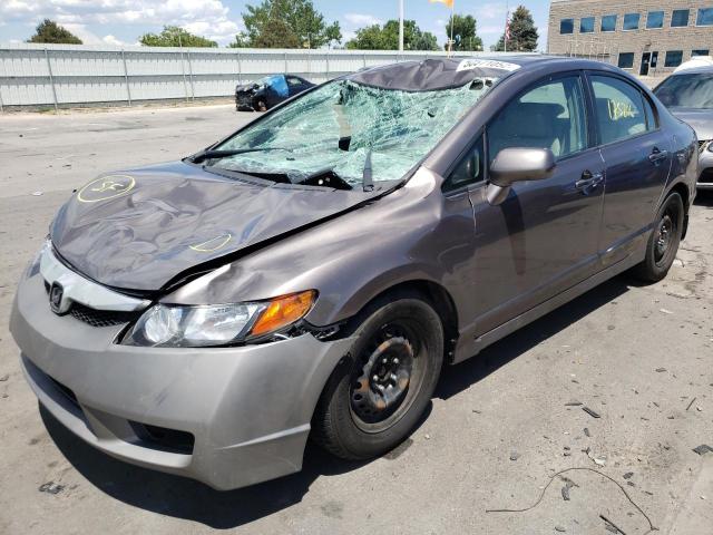 2HGFA1F97BH519680 - 2011 HONDA CIVIC EXL Qəhvəyi foto 2