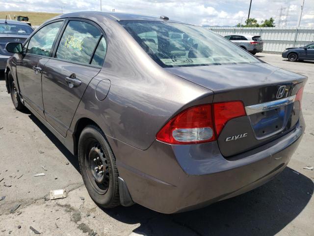2HGFA1F97BH519680 - 2011 HONDA CIVIC EXL Qəhvəyi foto 3