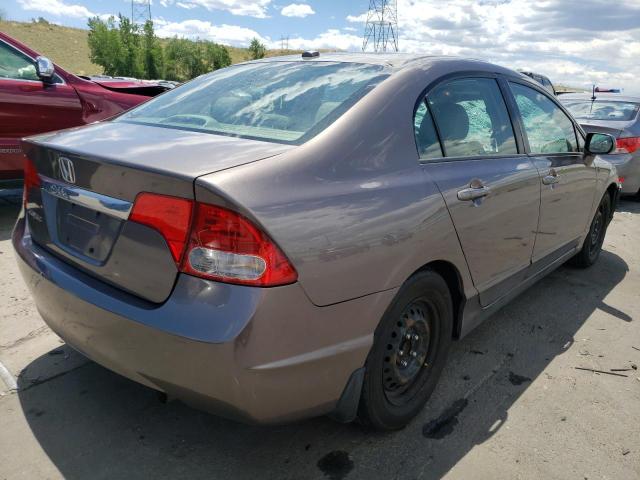 2HGFA1F97BH519680 - 2011 HONDA CIVIC EXL Qəhvəyi foto 4