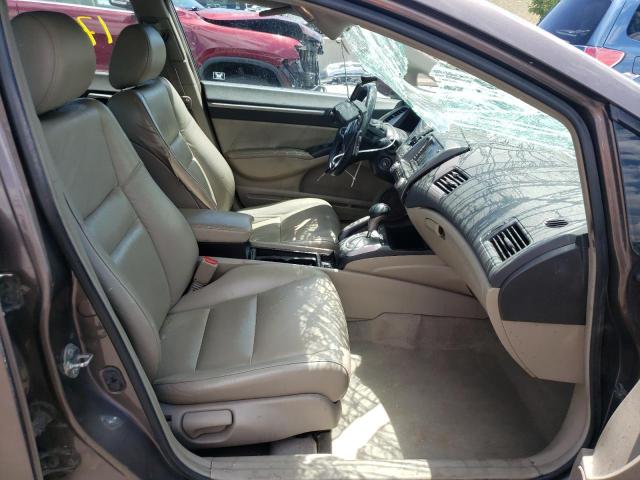 2HGFA1F97BH519680 - 2011 HONDA CIVIC EXL Qəhvəyi foto 5