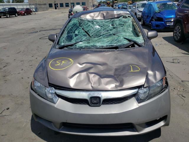 2HGFA1F97BH519680 - 2011 HONDA CIVIC EXL Qəhvəyi foto 9