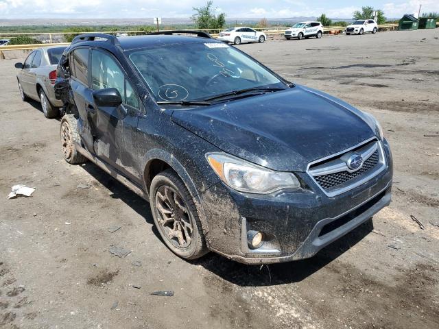 JF2GPABC5H8205075 - 2017 SUBARU CROSSTREK BLACK photo 1