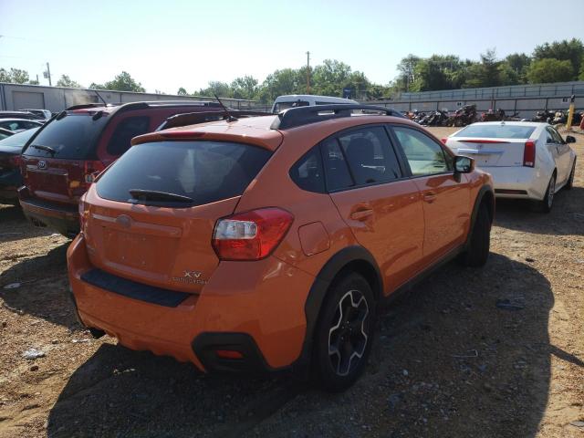 JF2GPACC5F8274232 - 2015 SUBARU XV CROSSTR ORANGE photo 4