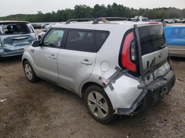 KNDJN2A21F7793049 - 2015 KIA SOUL GRAY photo 3