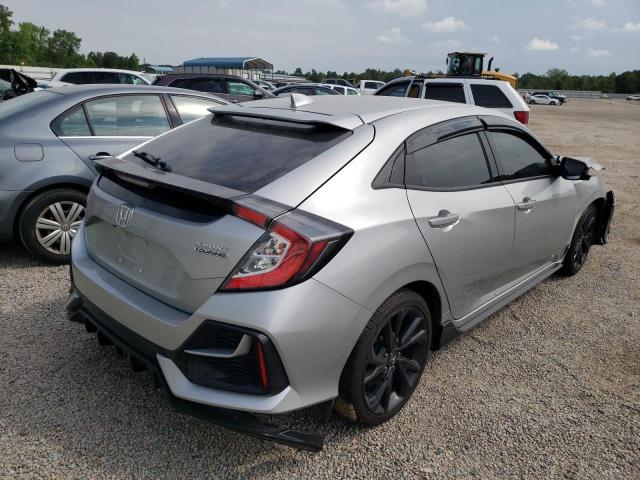 SHHFK7H90KU421171 - 2019 HONDA CIVIC SPOR SILVER photo 4