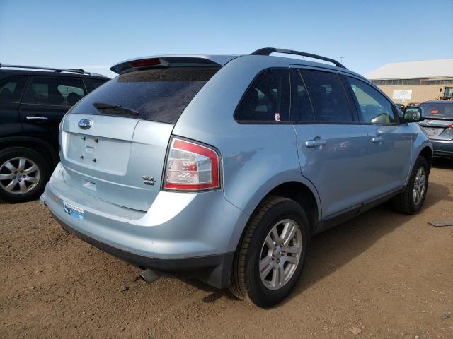 2FMDK48C58BA20672 - 2008 FORD EDGE SEL A BLUE photo 4