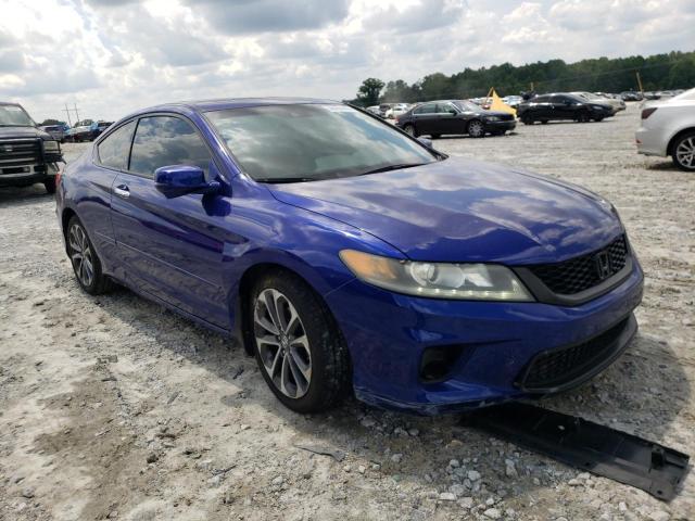 1HGCT2B81DA006572 - 2013 HONDA ACCORD EXL BLUE photo 1