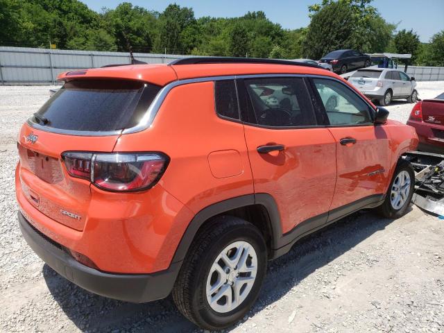 3C4NJCAB3LT257746 - 2020 JEEP COMPASS SP ORANGE photo 4