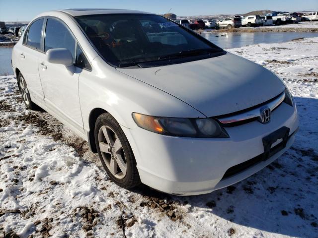 1HGFA16846L093785 - 2006 HONDA CIVIC EX WHITE photo 1