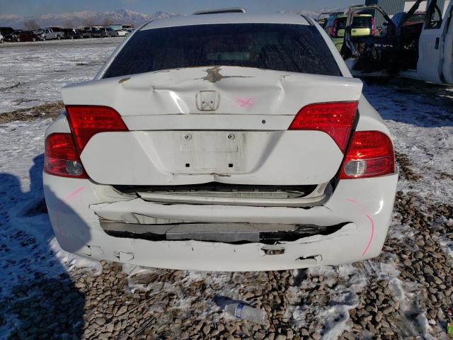 1HGFA16846L093785 - 2006 HONDA CIVIC EX WHITE photo 9