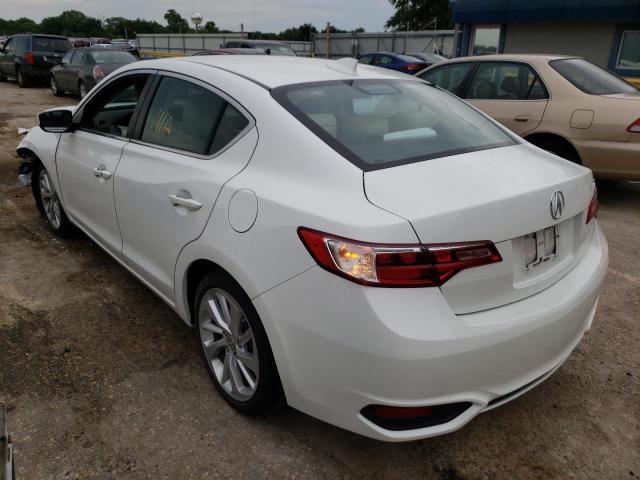 19UDE2F35JA005725 - 2018 ACURA ILX BASE W WHITE photo 3