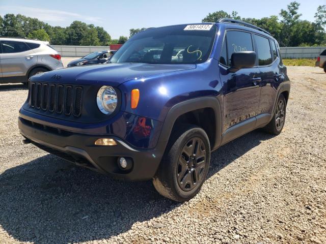 ZACCJBAB7JPH68866 - 2018 JEEP RENEGADE S BLUE photo 2