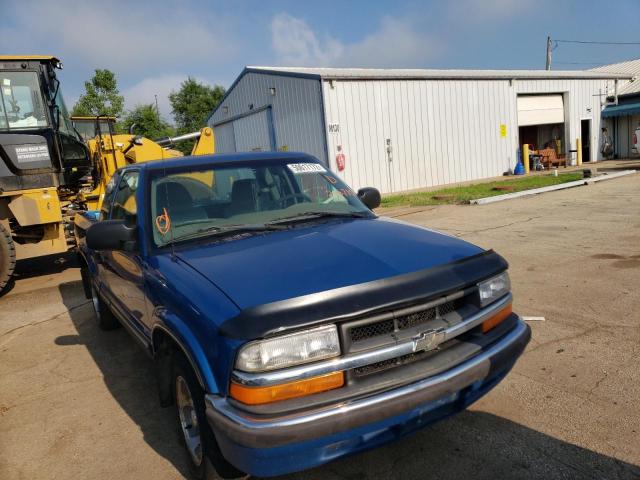 1GCCS19W7Y8202710 - 2000 CHEVROLET S TRUCK S1 BLUE photo 1