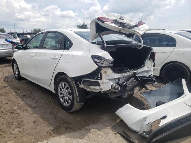 3KPF24AD1KE070775 - 2019 KIA FORTE FE WHITE photo 3