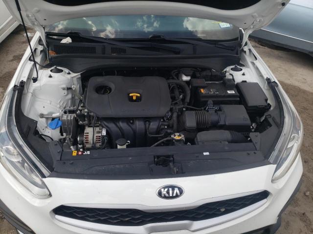 3KPF24AD1KE070775 - 2019 KIA FORTE FE WHITE photo 7