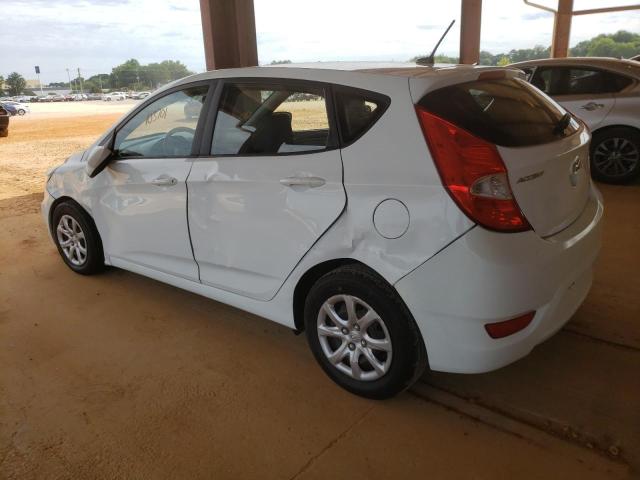 KMHCT5AE7EU149349 - 2014 HYUNDAI ACCENT WHITE photo 3