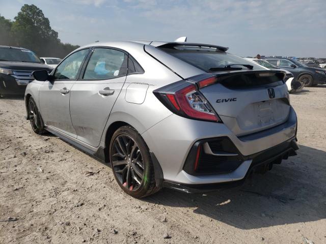 SHHFK7H40MU221995 - 2021 HONDA CIVIC SPOR 灰色 照片 3