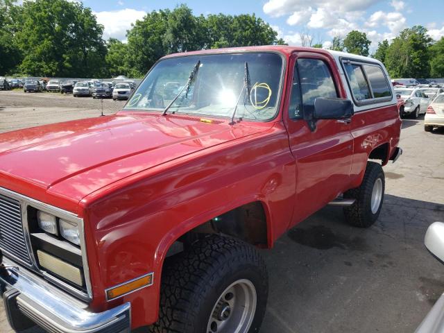 1GKEV18K3MF511731 - 1991 GMC JIMMY V15 RED photo 10