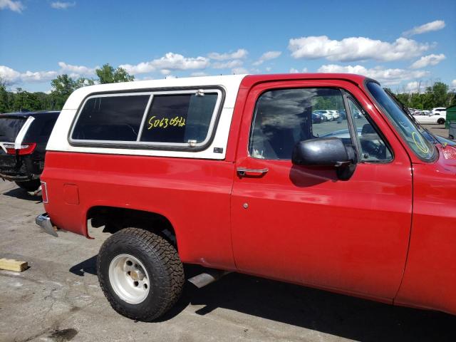 1GKEV18K3MF511731 - 1991 GMC JIMMY V15 RED photo 9