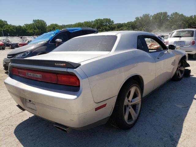 2B3LJ74W68H303004 - 2008 DODGE CHALLENGER SILVER photo 4