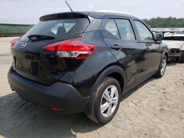 3N1CP5CUXKL514970 - 2019 NISSAN KICKS S BLACK photo 4