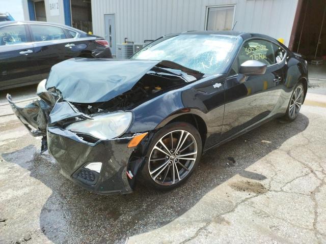 JF1ZNAA16D1719510 - 2013 TOYOTA SCION FR-S BLACK photo 2