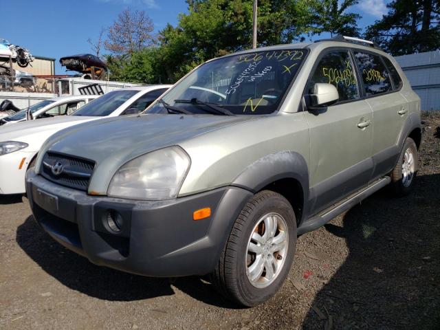 KM8JN72D08U813322 - 2008 HYUNDAI TUCSON SILVER photo 2