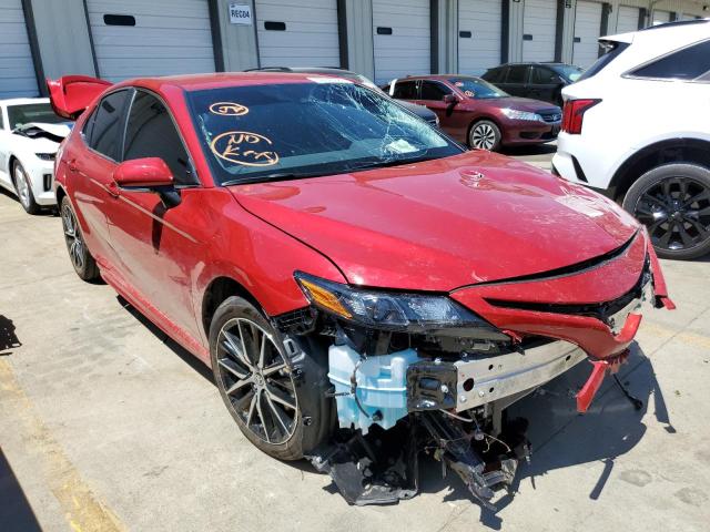 4T1G31AK3NU039396 - 2022 TOYOTA CAMRY NIGH RED photo 1