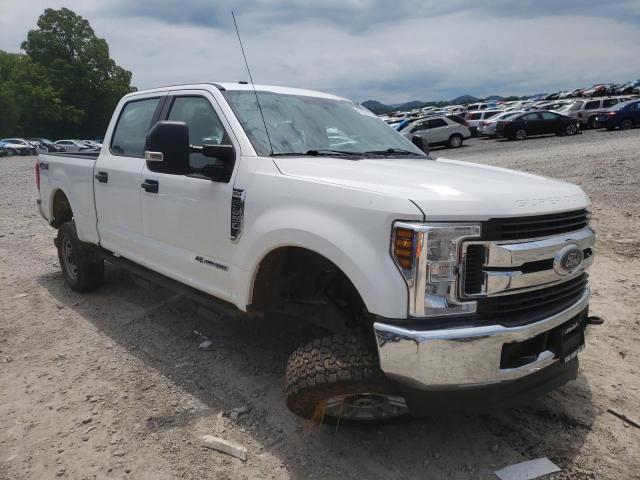 1FT7W2BT4KEF13368 - 2019 FORD F-250 SUPE WHITE photo 1