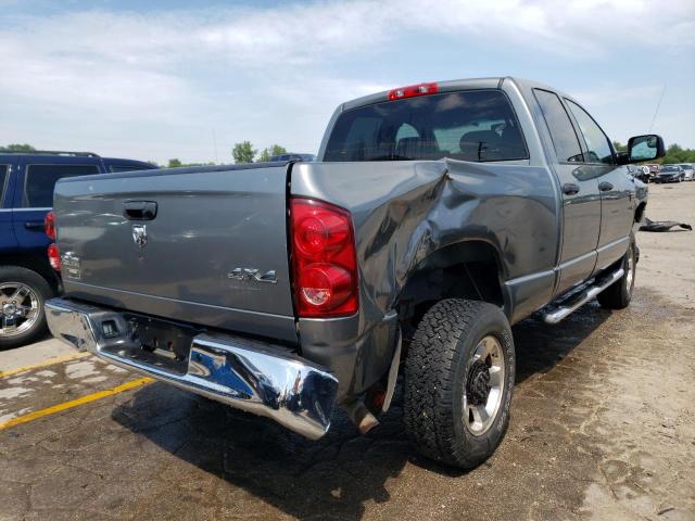 3D7KS28D98G143869 - 2008 DODGE RAM 2500 S Մոխրագույն լուսանկար 4