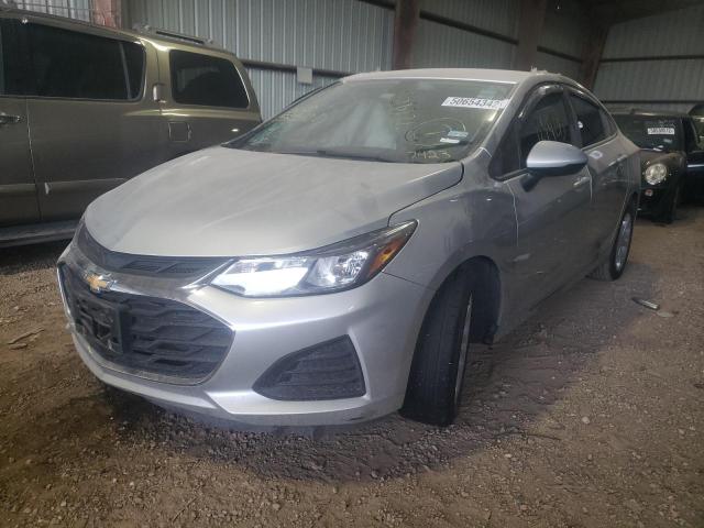 1G1BC5SM3K7127423 - 2019 CHEVROLET CRUZE LS GRAY photo 2