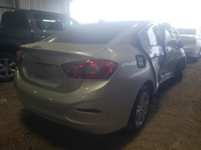 1G1BC5SM3K7127423 - 2019 CHEVROLET CRUZE LS GRAY photo 4