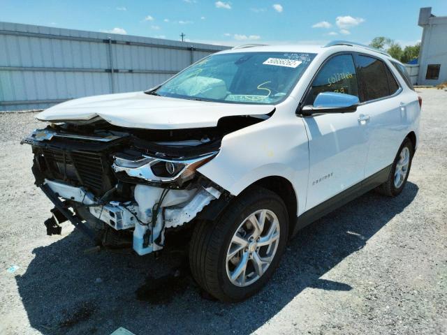 3GNAXXEV1MS150721 - 2021 CHEVROLET EQUINOX PR WHITE photo 2