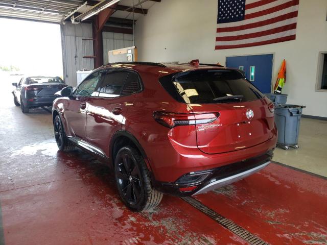 LRBFZPR4XND071171 - 2022 BUICK ENVISION E RED photo 3