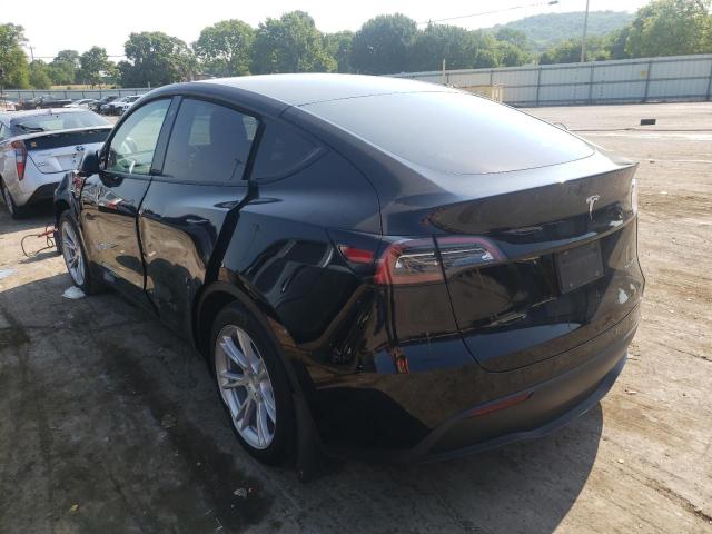 7SAYGAEEXNF307082 - 2022 TESLA MODEL Y BLACK photo 3