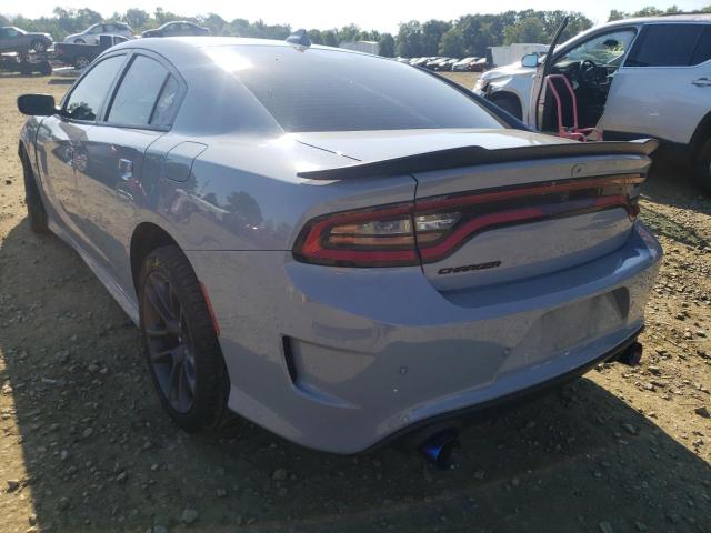 2C3CDXGJ2LH244441 - 2020 DODGE CHARGER SC GRAY photo 3