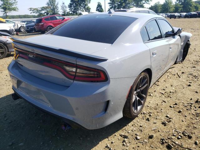 2C3CDXGJ2LH244441 - 2020 DODGE CHARGER SC GRAY photo 4