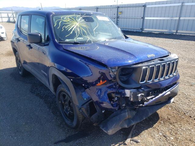 ZACNJDAB2MPM69808 - 2021 JEEP RENEGADE S BLUE photo 1
