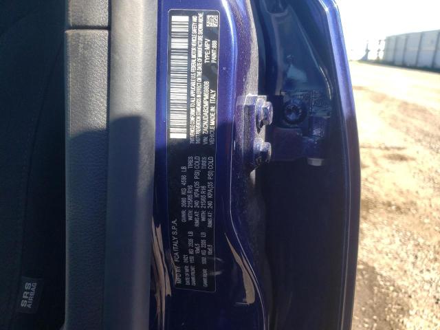 ZACNJDAB2MPM69808 - 2021 JEEP RENEGADE S BLUE photo 10