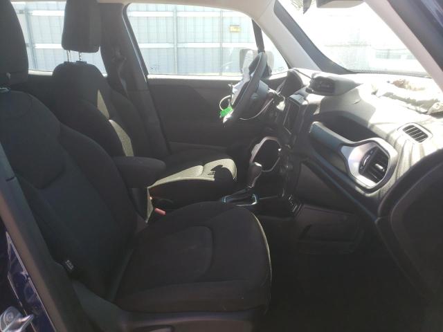 ZACNJDAB2MPM69808 - 2021 JEEP RENEGADE S BLUE photo 5