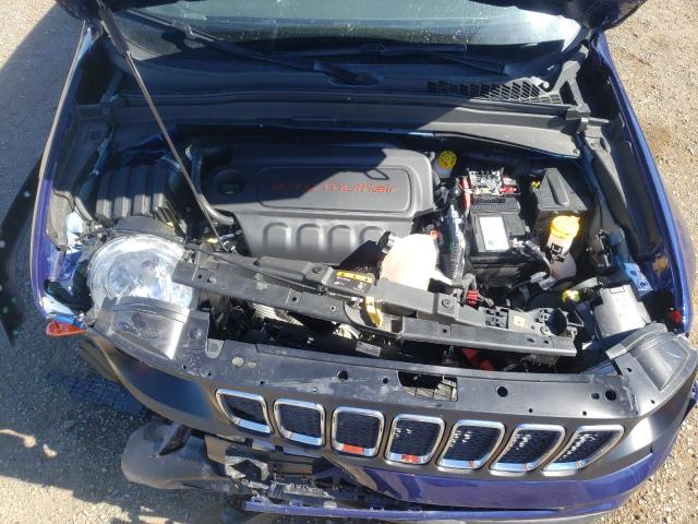 ZACNJDAB2MPM69808 - 2021 JEEP RENEGADE S BLUE photo 7