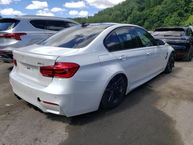 WBS8M9C30H5G85130 - 2017 BMW M3 WHITE photo 4