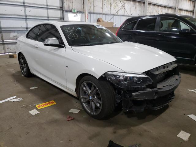 WBA2J7C50JVD60637 - 2018 BMW M240XI WHITE photo 1