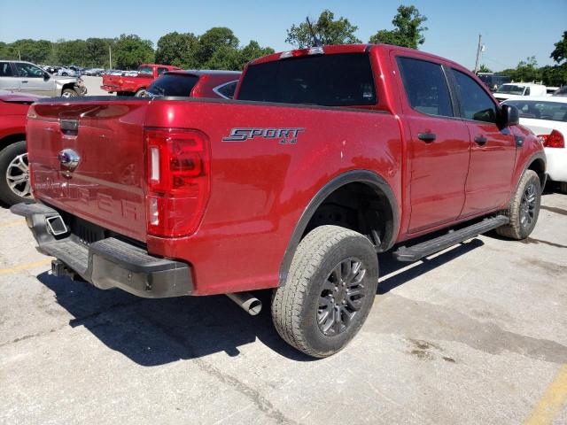 1FTER4FH5LLA69799 - 2020 FORD RANGER XL RED photo 4