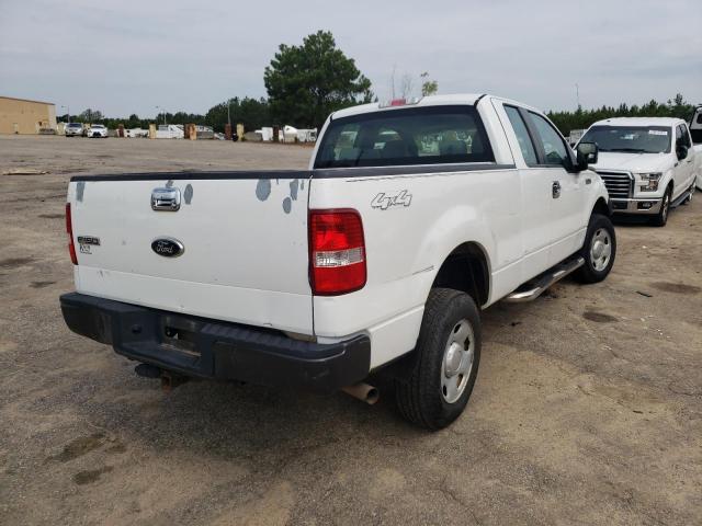 1FTRX14W88KD20383 - 2008 FORD F150 WHITE photo 4