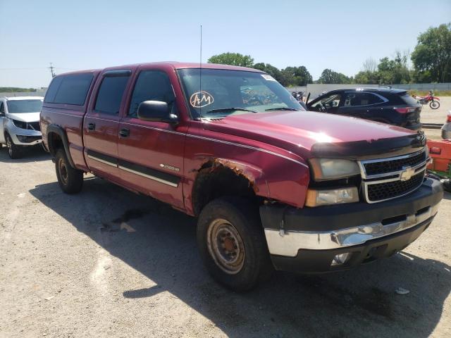 1GCHK23U06F166161 - 2006 CHEVROLET SILVERADO MAROON photo 1