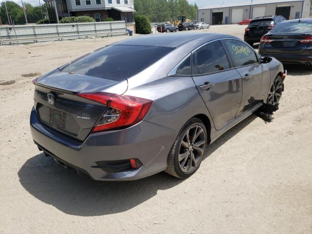 2HGFC2F82LH576202 - 2020 HONDA CIVIC SPOR GRAY photo 4