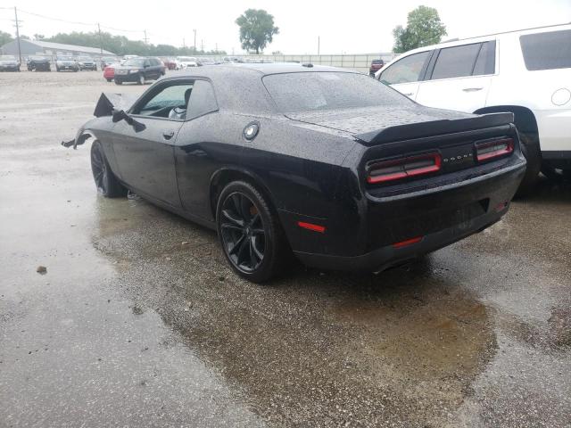 2C3CDZBT2JH155163 - 2018 DODGE CHALLENGER BLACK photo 3