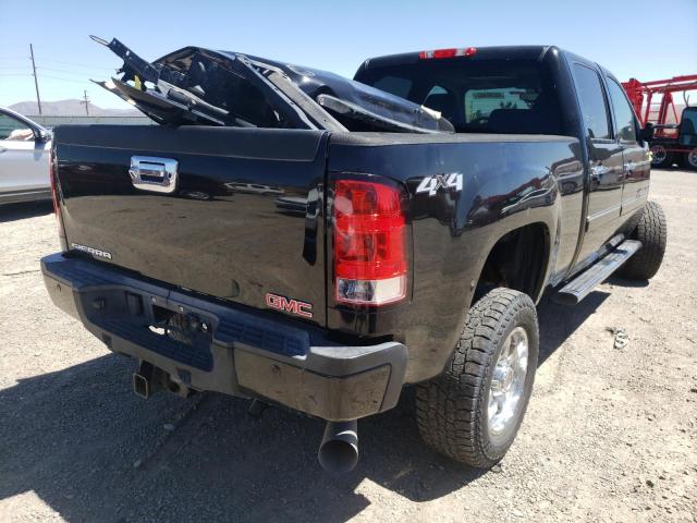 1GT125E89DF140061 - 2013 GMC SIERRA K25 BLACK photo 4