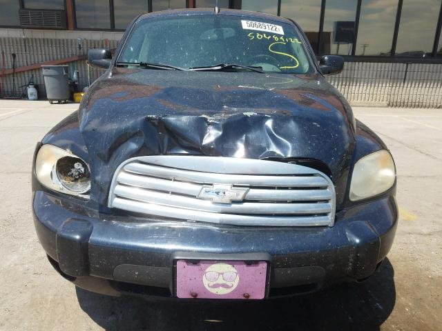 3GNBAAFW0BS503604 - 2011 CHEVROLET HHR LS CHARCOAL photo 9